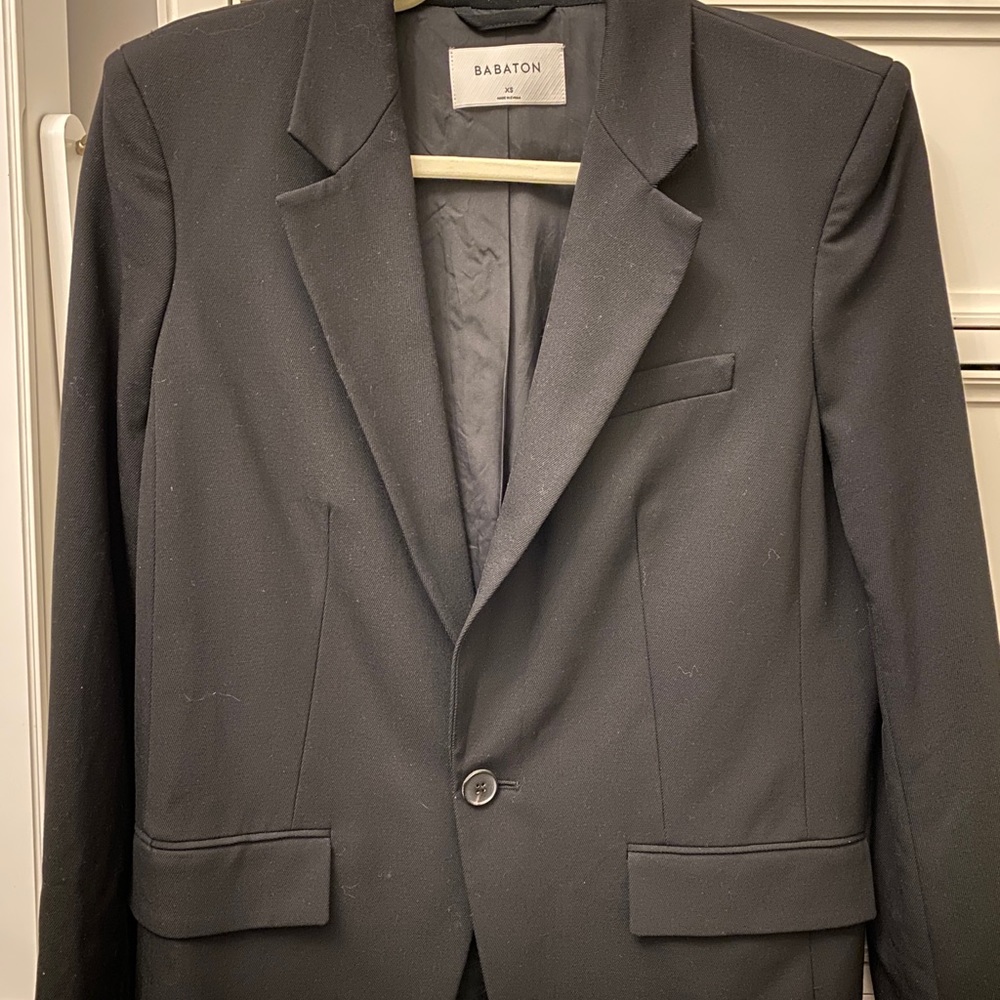 Aritzia Black Agency Blazer